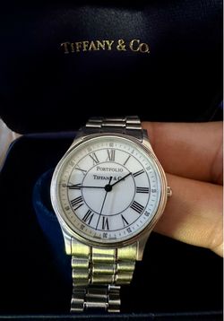 Tiffany and co. Men’s portfolio watch and case