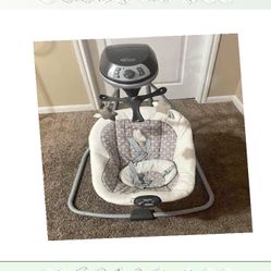 necessary tonight Baby Swing Chair Soft and Peaceful for Your Little One's Calm