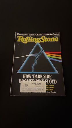 Rolling Stone Magazine Pink Floyd Dark Side Issue