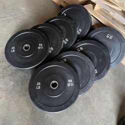 Olympic Bumper Weight Plate Pairs,  New in Box 