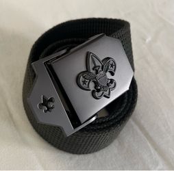 Boy Scouts of America Black Web Belt