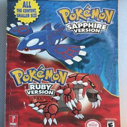 Pokémon Ruby & Sapphire Prima Mini Guide