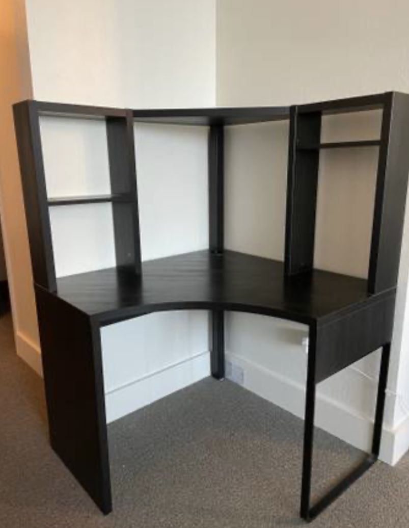 Ikea micke Corner Desk And Shelf