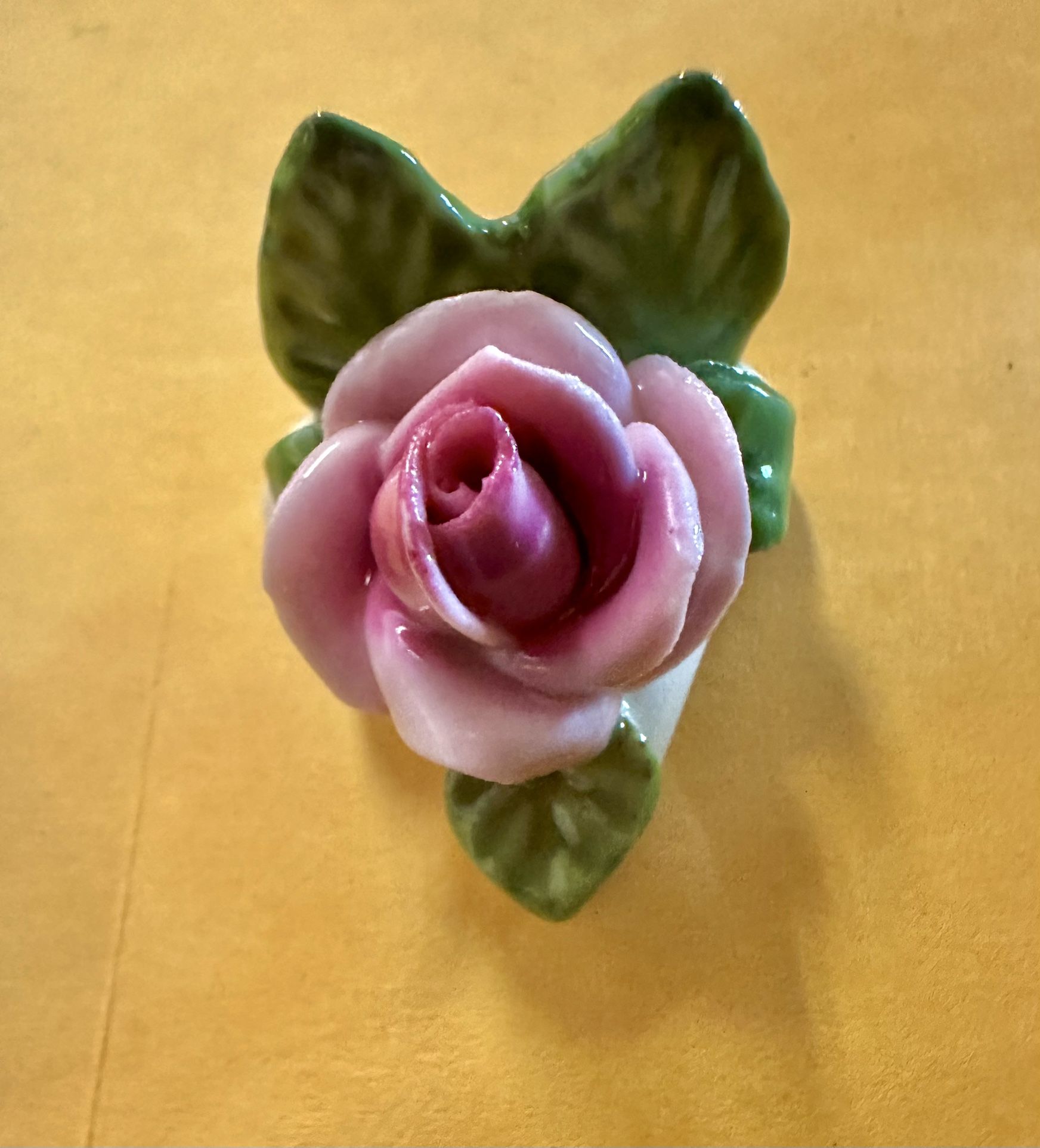Vintage Dresden Porcelain Place Card Holders