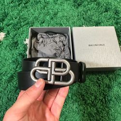 Balenciaga Leather Belt 