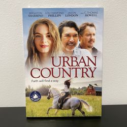 Urban Country DVD Movie NEW SEALED Slipcover Brighton Sharbino Horse Faith 2018