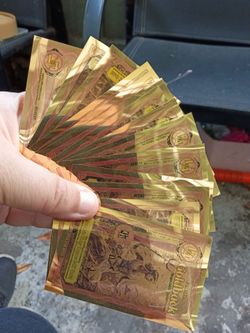 15 random quarter goldbacks