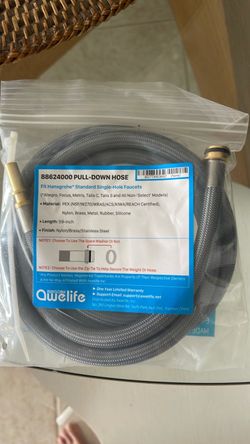 Pull down hose for kitchen faucet