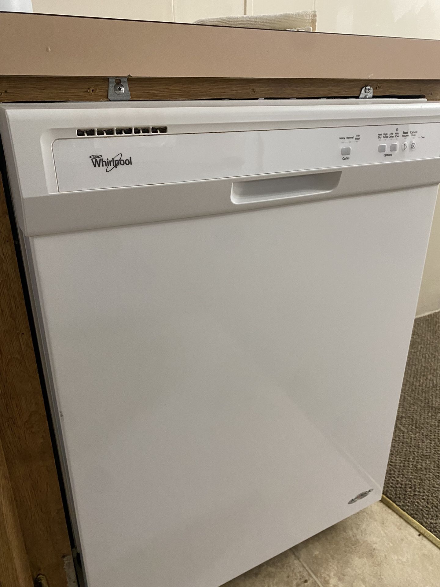 Dishwasher whirlpool