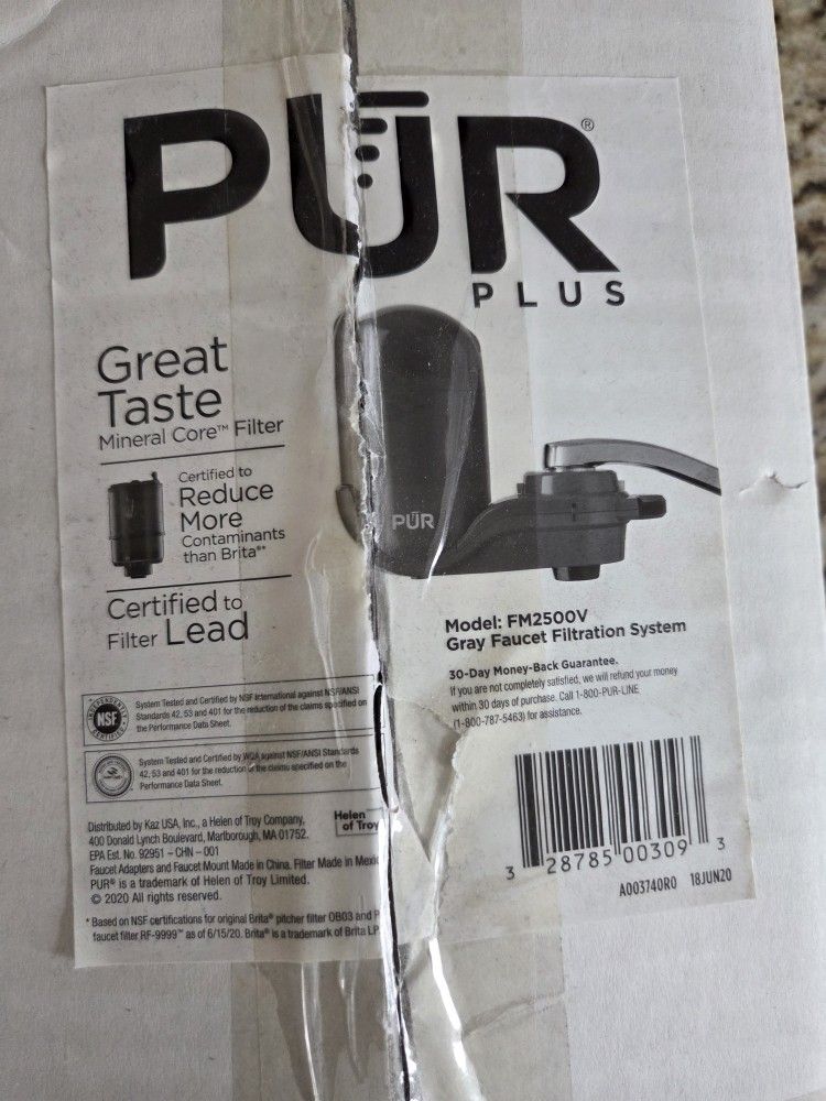 Pur Water Filter For Faucet