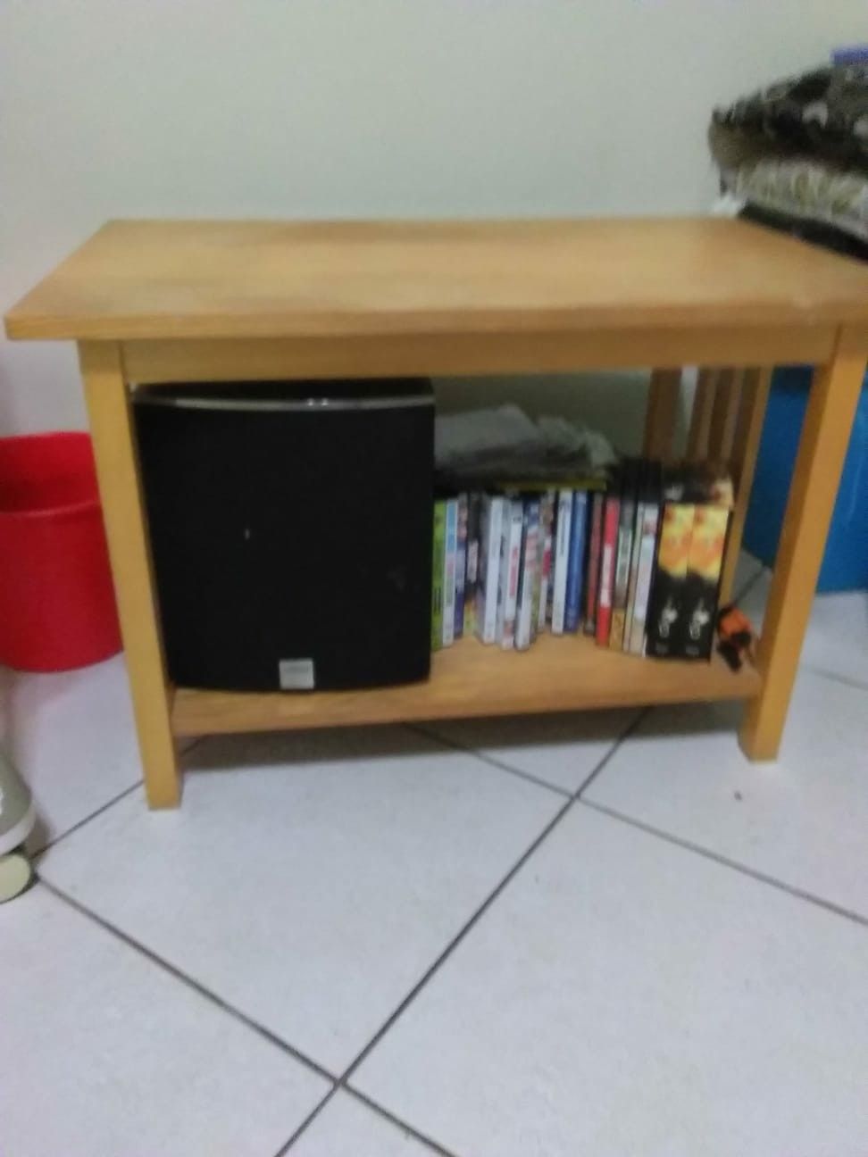 Wooden Table ( used it for plasma T.V)