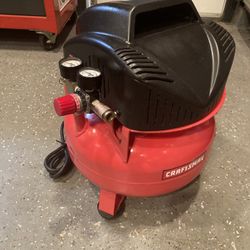 Air Compressor Craftsman Pancake Excellent Working And Condition 