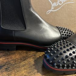 Christian Louboutin Melon Spike Chelsea Boot (Men)