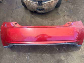 2010 - 2015 Toyota Prius rear bumper assembly red color Tag# 7584