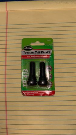 Tubeless tire valves