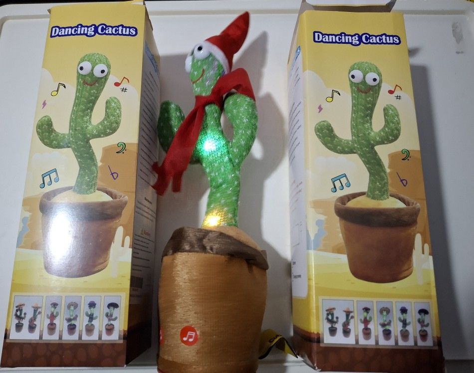 DANCING CACTUS SINGING. READ DETAILS