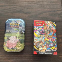 Pokémon Mega Evolution Booster Bundle And Tin