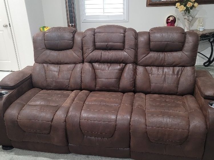 Power Recliner Sofa