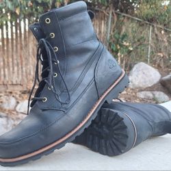 Excellent Mens Timberland Attleboro Mid Leather Lace-Up Boots US Sz-12