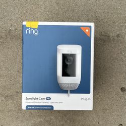 Ring Spotlight Camera White $100