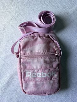 Reebok Festival Pink Peach Brushstrokes Crossbody 1 L