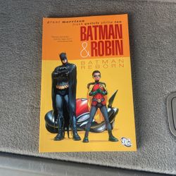 Batman And Robin Batman Reborn