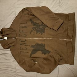 Youth Brown Zip Up 
