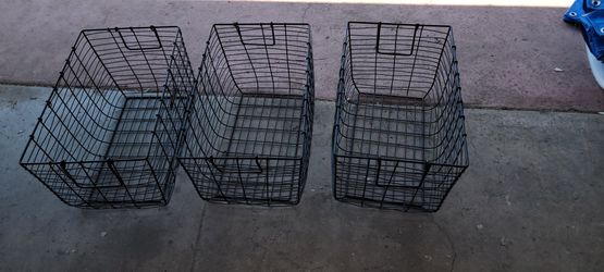 3 Wire Baskets