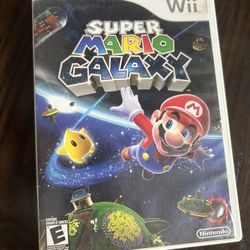 Nintendo Wii Game - Super Mario Galaxy
