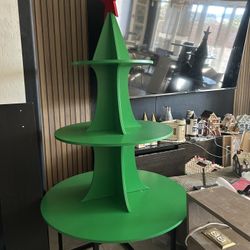 Rotating Christmas Tree Plant Stand Lazy Susan