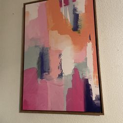 Pink Decorative Picture 