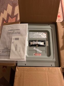 New Generac 100-Amp Single Load Manual Transfer Switch