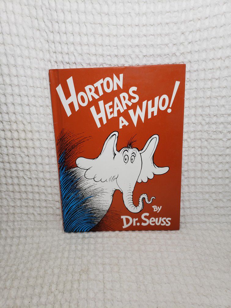 Horton Hears A Who! by Dr. Seuss Hardcover Grolier 1996. Hardback book good condition and smoke free home. 