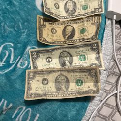 Old 2 Dollars Bills 20 Dollar Bill 10 Dollar Bill And Rare Coins