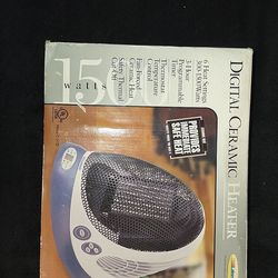 LAKEWOOD DIGITAL CERAMIC HEATER 1500W