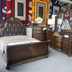 Queen Bed Frame Set $1,599.99