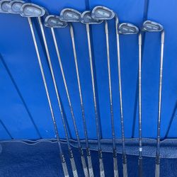  PING Zing Green Dot Iron Set ( Mint And) Lightly Used For Years … 3-9 Plus S, W … 9 Iron Set !! RH