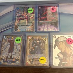 One Piece Doflamingo, Kid, Sanji, Rayleigh, Sakazuki SPs English