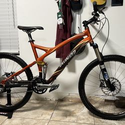 Specialized Stumpjumper Expert FSR…ORE M5 Alloy Material…Hydraulic Disc Brakes… Fox Adjustable & Locking Suspension… 26” Wheels… Large Frame…9-10