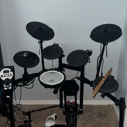 Complete Roland TD-11 Drum Set W/ Extras