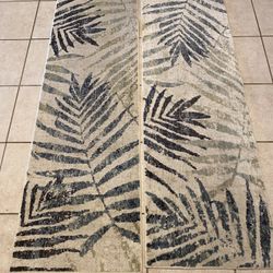 NEED GONE TODAY! 2 Allen + roth Reyna Runners 2ft 1 in x 7 ft 10 in(CAN NOT HELP MOVE)PICK UP!