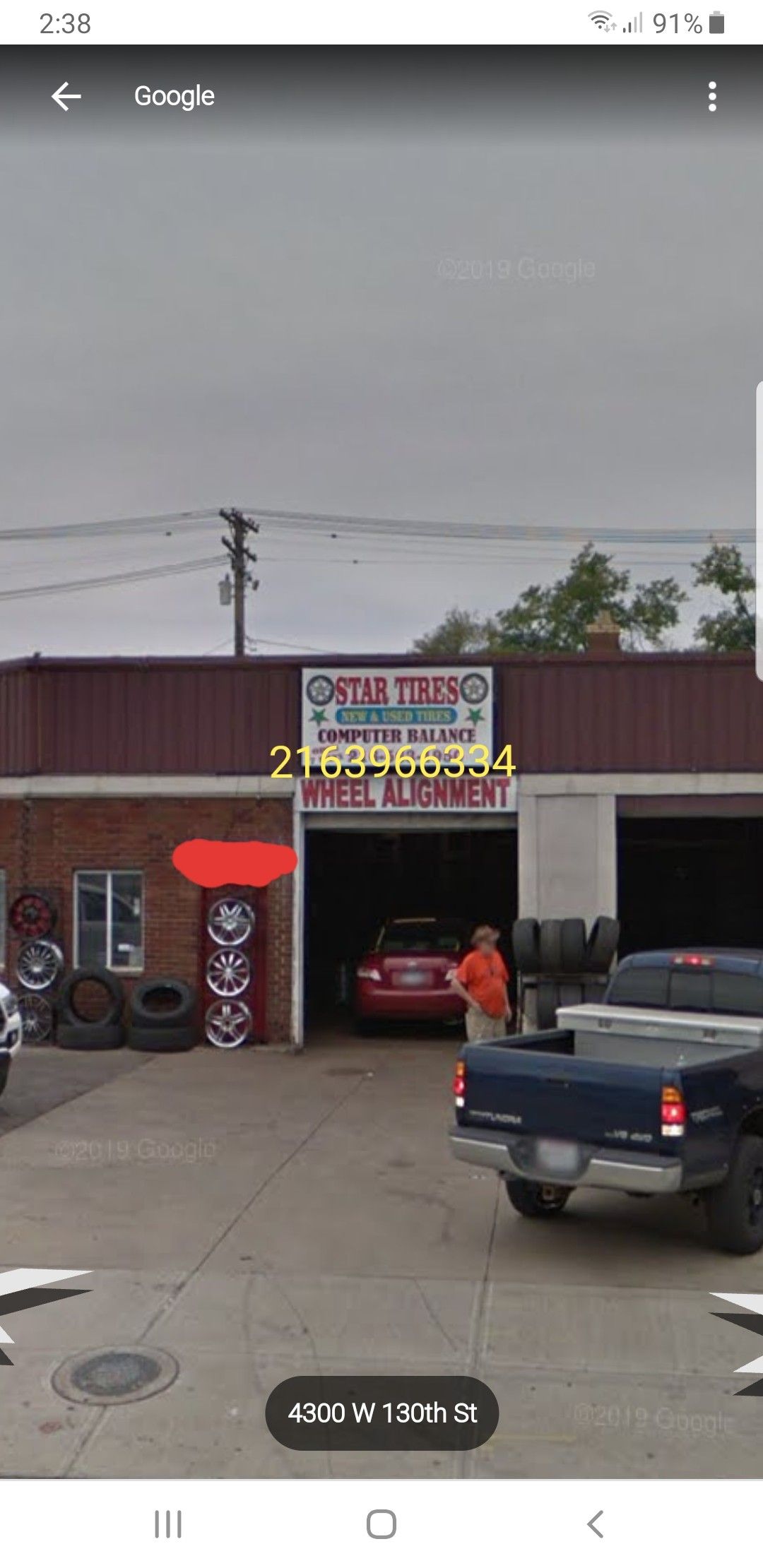 Used and new tires and mechanic