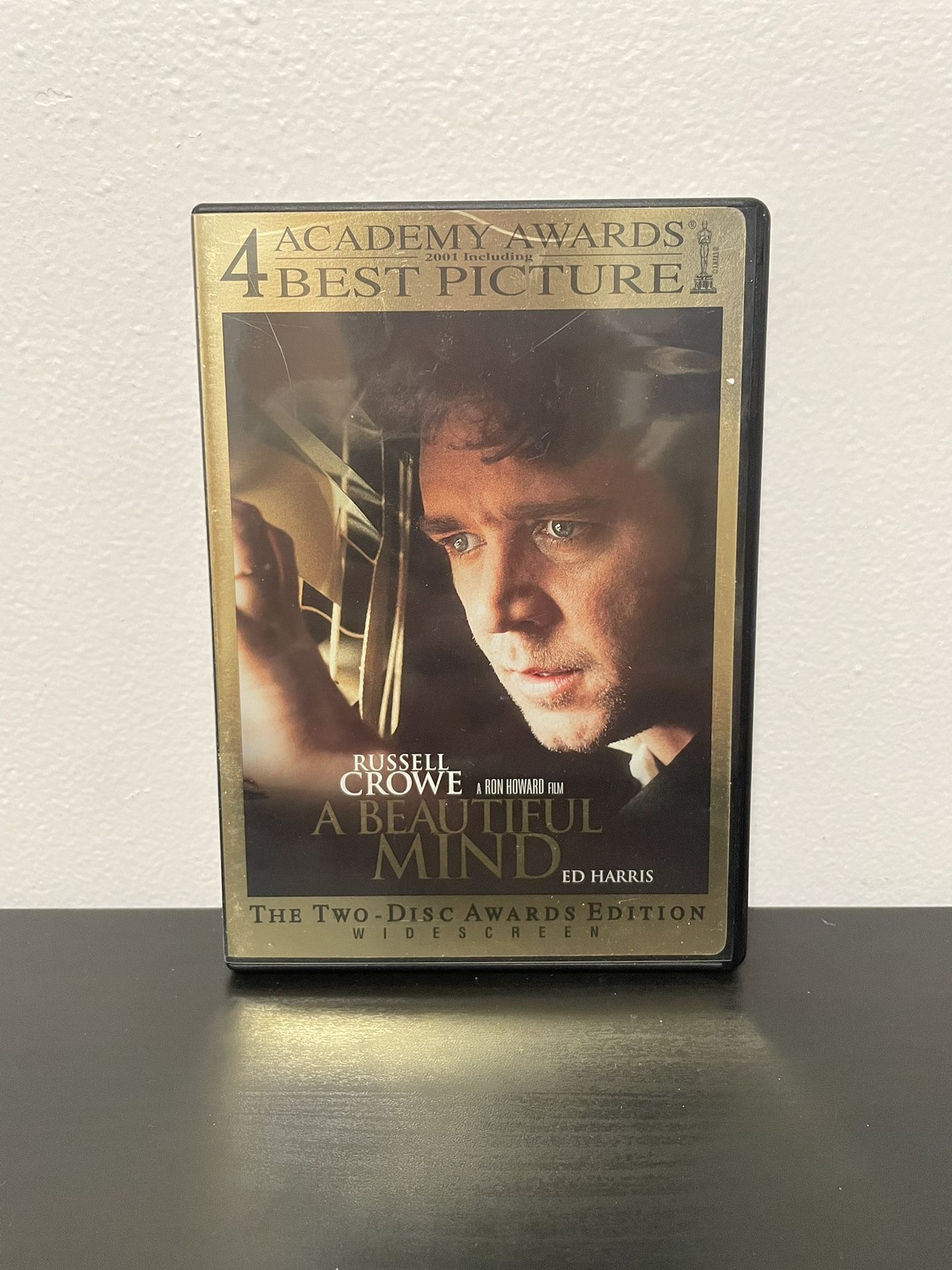 A Beautiful Mind DVD Limited Awards Edition Russell Crowe Ron Howard 2002