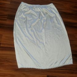 Women's 2XL New White Slip