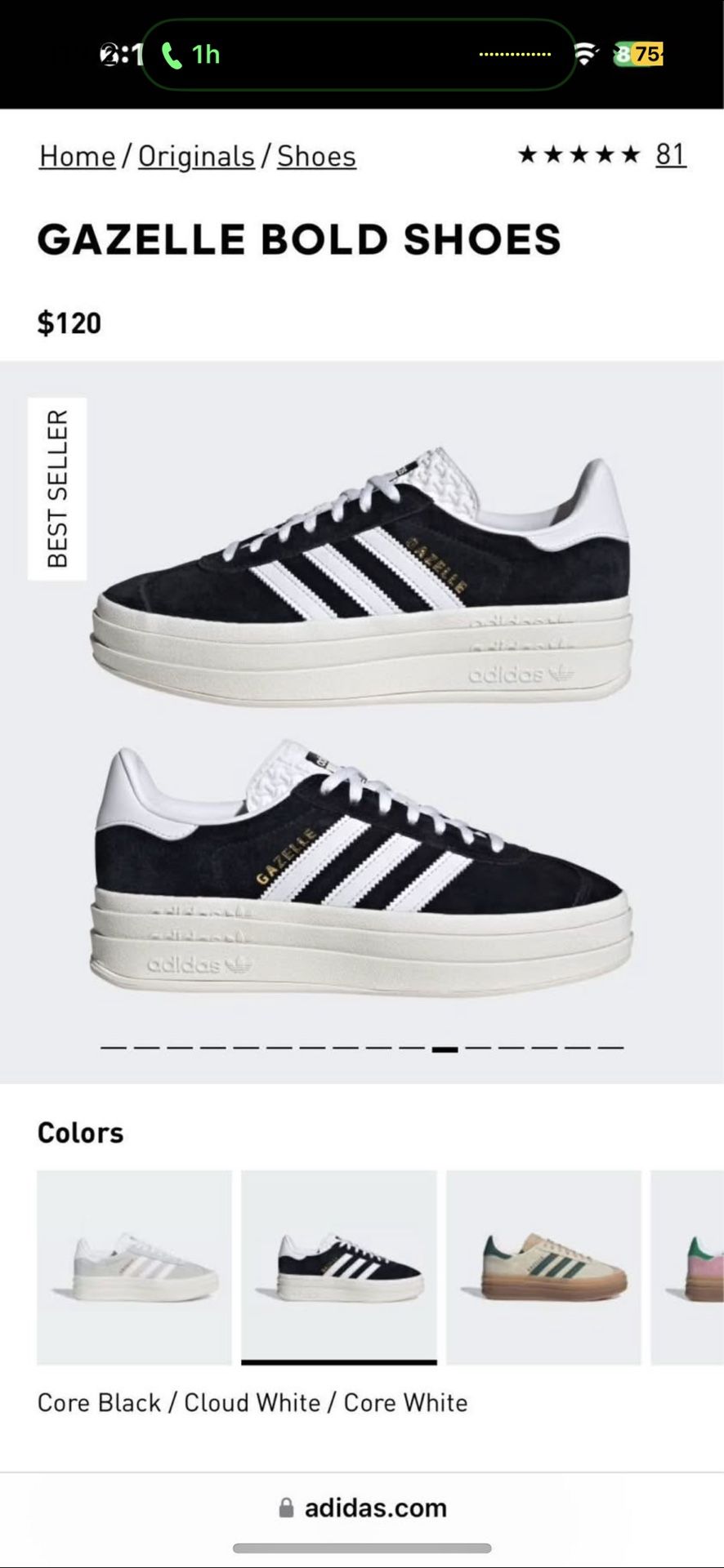 Women’s Adidas Gazelle