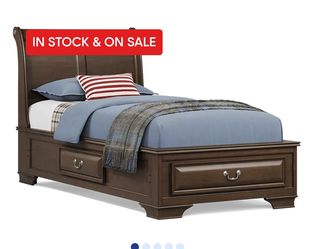 BED FRAME + MATTRESS (SLIGHTLY USED)