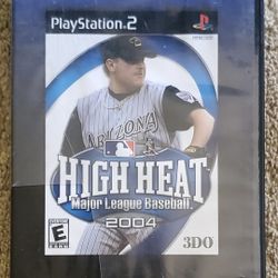 High Heat Major League Baseball 2004 Playstation 2