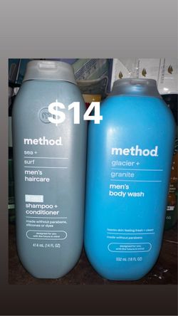 Method Men's Shampoo + Body Wash Bundle