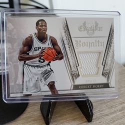Spurs Robert Horry Jersey Card