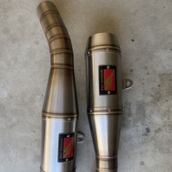 Werkes Dual Exuast Fir Ducati 